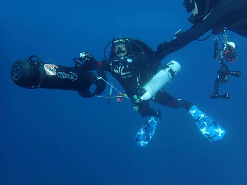 Aci Castello: Underwater Scooter Diving Tour - From the harbor to the lava seabed