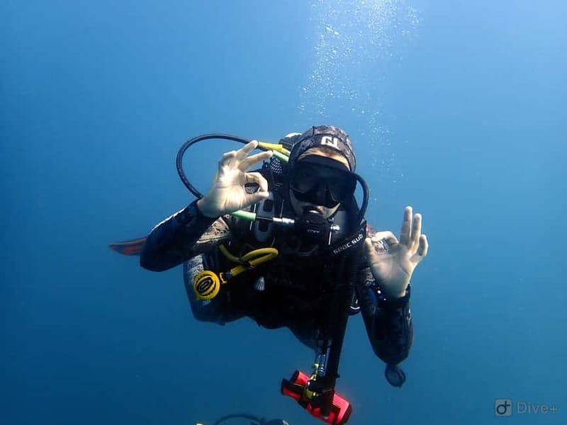 Albufeira: Scuba Diving Experience for Beginners - The Albufeira sea session reaches 12 meters