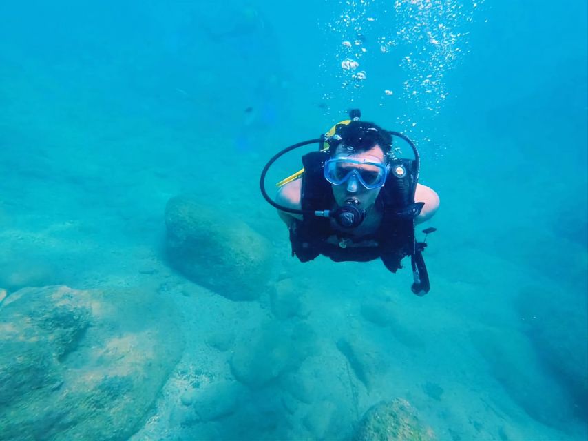Antalya/Kemer: Scuba Diving Experience with Lunch & Pick up - Two calm coves, two levels of underwater fun