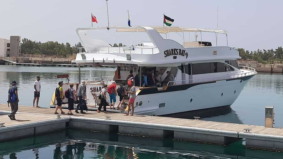 Aqaba: 2 Guided Dives Boat Trip with Gear and Buffet Lunch - The second one-hour session and Aqaba’s wrecks