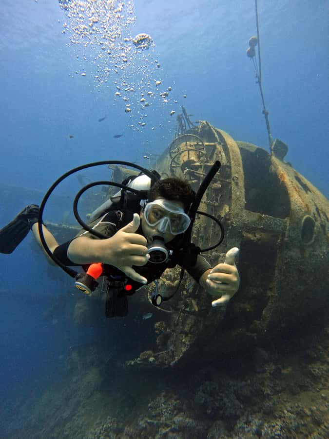 Aqaba: Private Red Sea Diving for Beginner or Experienced - Coral, fish, and Aqaba’s unusual wrecks