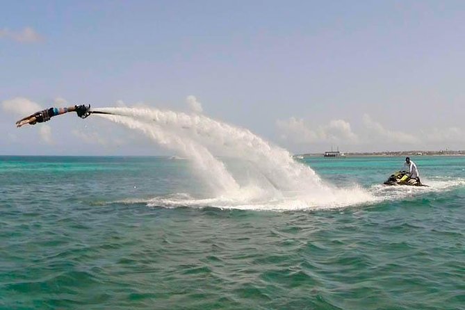 Aruba Flyboarding & Jetovator Experience: Fly Like a Bird & Dive Like a Dolphin - Getting airborne is the real payoff