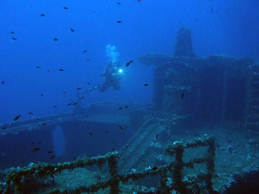 Athens: Adventure Dives in Nea Makri for Certified Divers - The boat ride from Schinias Bay
