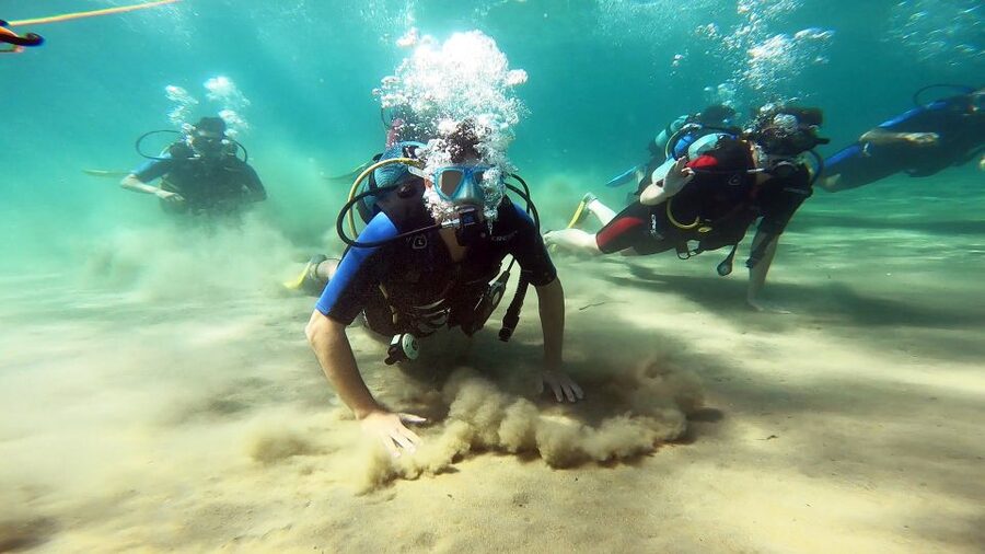 Athens East Coast: Discover Scuba Diving in Nea Makri - A 5 to 6 meter look at the seabed