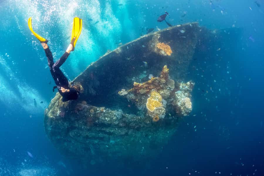 Bali: Tulamben Bay and the USAT Liberty Wreck Dive - Two Underwater Sessions Around the Liberty