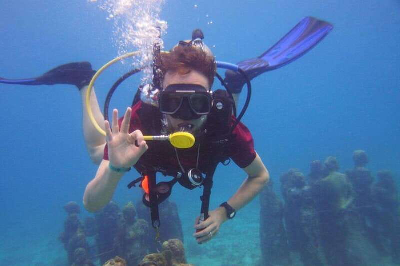 Cancun: Beginner Scuba Diving at Underwater Museum - What the $109 price really covers