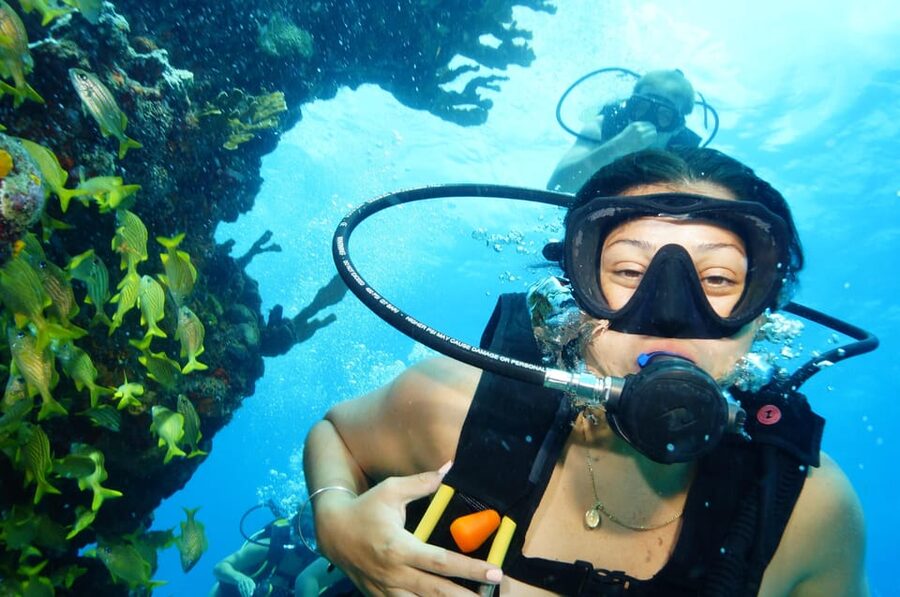 CANCUN: FIRST TIME DIVERS CANCUN - What the $180 price really covers