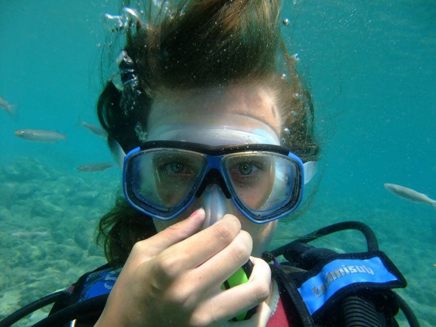 Cartagena: Scuba Diving Day Trip at Playa Blanca with Lunch - One hour planned underwater, with a crucial caveat
