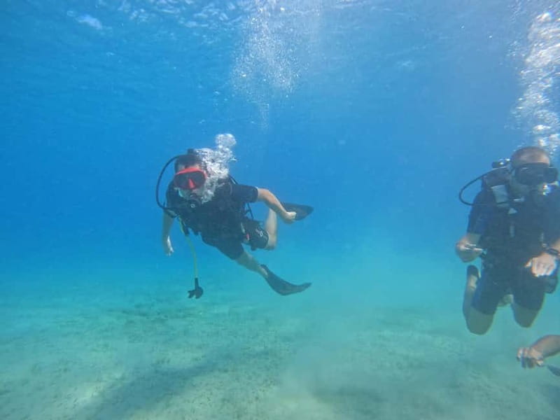 Chania: Scuba Diving and Snorkeling for Beginners by Boat - Ten minutes by boat to Agios Onoufrios