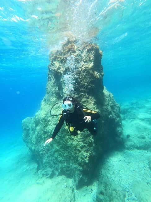 Chania :Scuba Diving for Beginners-Boat Dive - Kalyves is where the nerves settle