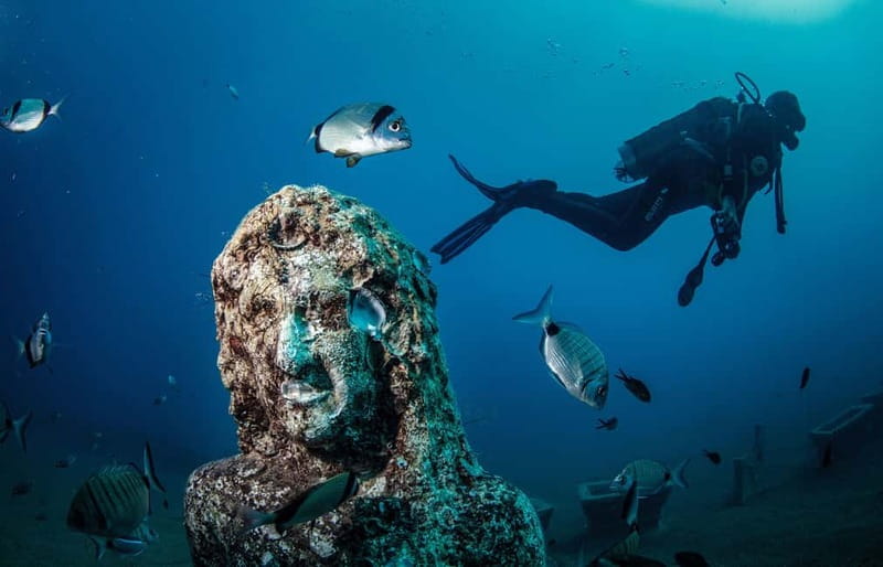 City of Side: Scuba Diving Underwater Museum with Pickup - Meeting the instructors at the port