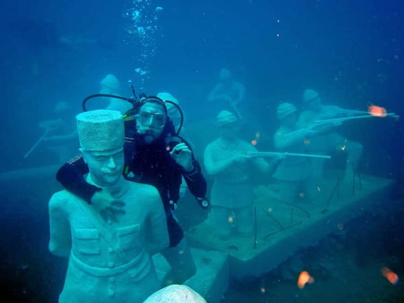 City of Side: Scuba Diving Underwater Museum with Pickup - Morning pickup from your Side hotel