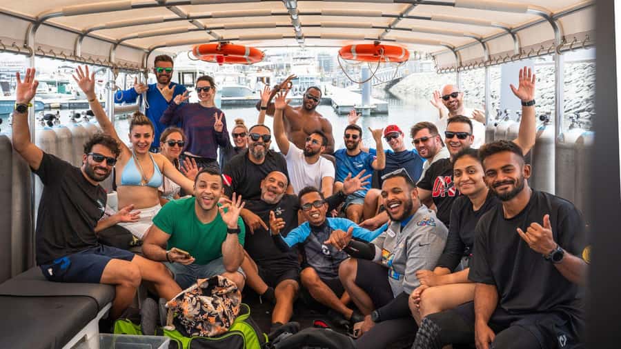 Dubai: Speedboat Scuba Diving on UAE’s Largest Diving Boat - A First Scuba Session Built Around Confidence