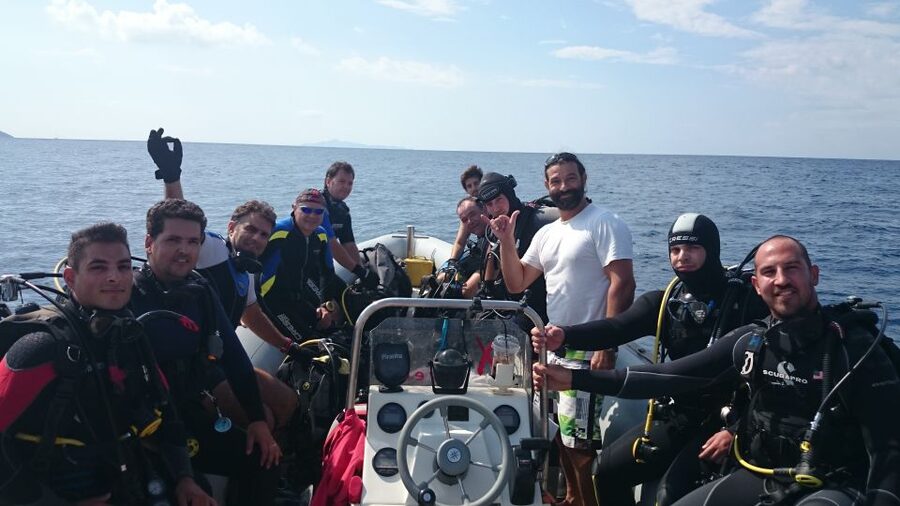 From Athens: Scuba Diving at the Blue Hole - Meeting the instructors and preparing your equipment