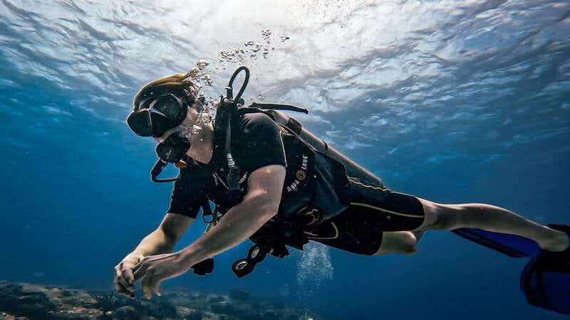 From Cozumel: Double Tank Scuba Diving for Certified Divers - First 45-minute session at a Cozumel reef