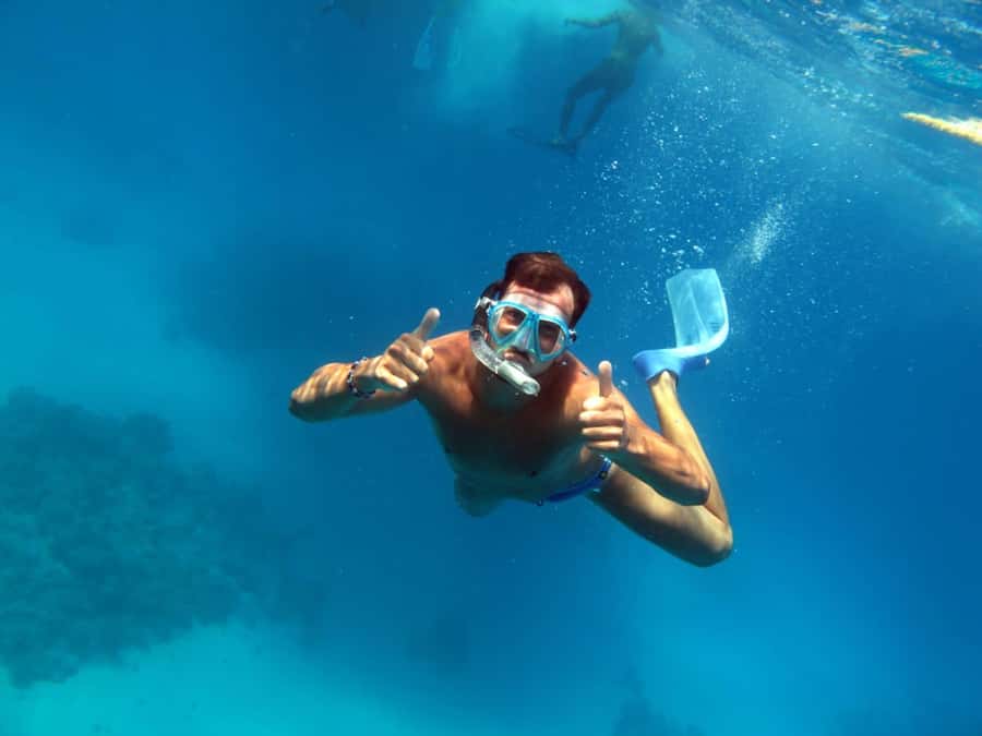 From Sharm: Ras Mohammed snorkeling cruise & optional diving - Lunch, drinks, and the long middle of the day