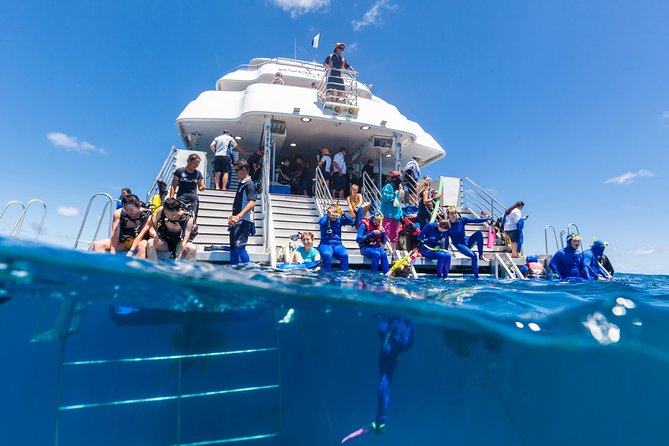 Great Barrier Reef Snorkeling and Diving Cruise from Cairns - Leaving Cairns aboard Evolution at 8am