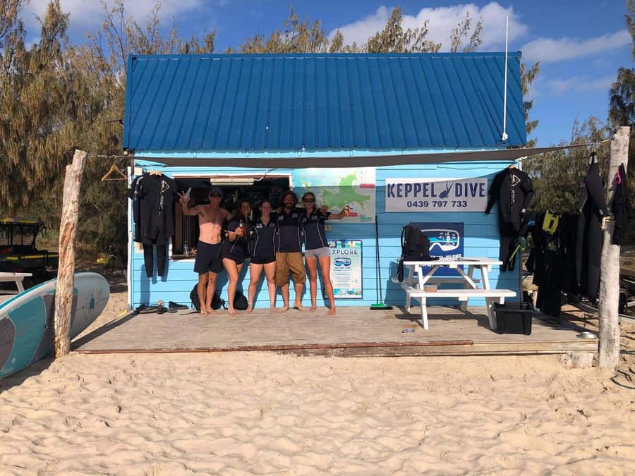 Great Keppel Island: PADI Discover SCUBA Diving - Starting at the blue dive shack near Putney Beach