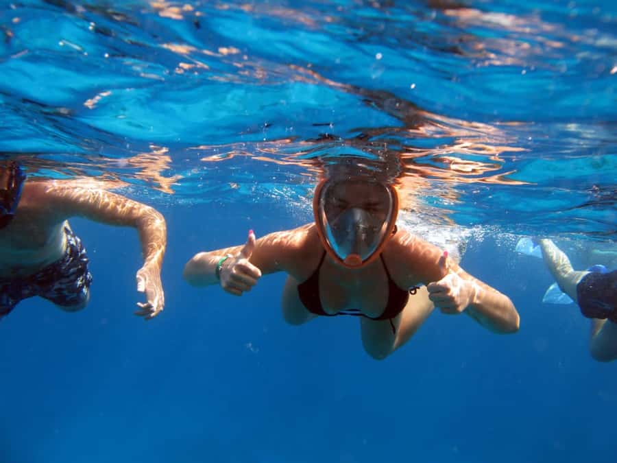 Hurghada: Orange Bay Snorkeling cruise and optional diving - A six-hour Red Sea day from Hurghada Marina