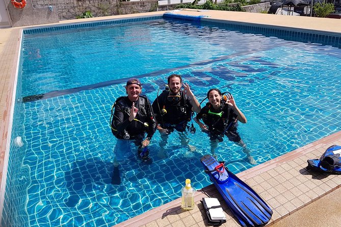 Kata Beach Diving for Beginners Pool Training and 1 Beach Dive - A possible Koh Racha Yai plan needs checking
