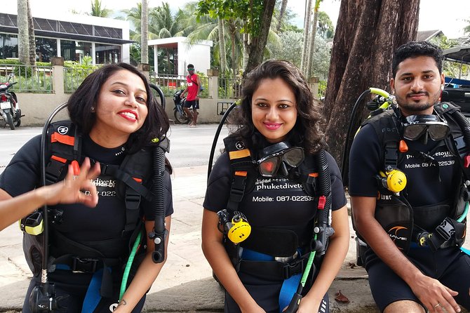 Kata Beach Diving for Beginners Pool Training and 1 Beach Dive - What is included for the $114 price