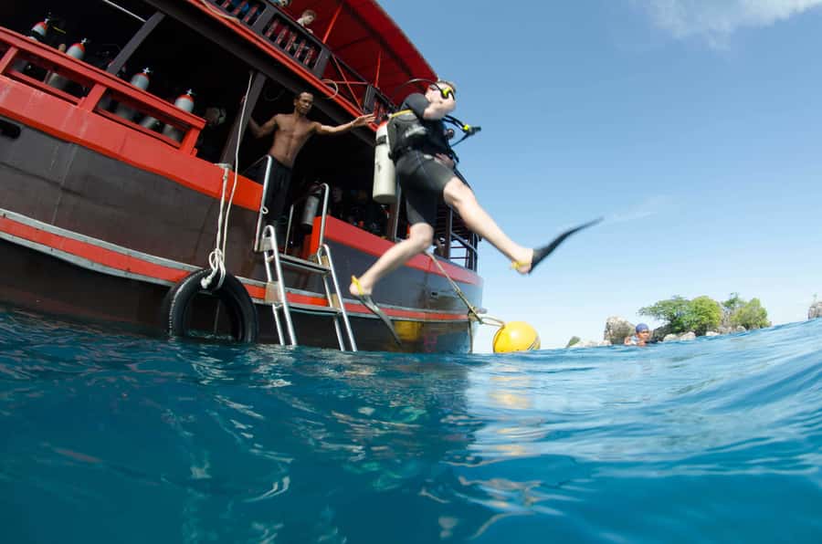 Koh Chang: 1-Day Dive Trip to Top Underwater Sites - The HTMS Chang wreck is the headline attraction