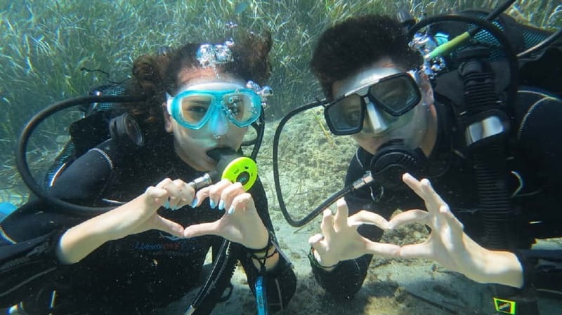 Kos: Try Scuba Diving with a diving boat - What the 20 to 25 minute underwater session feels like