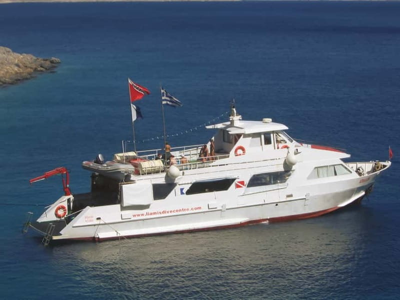 Kos: Try Scuba Diving with a diving boat - The 15-minute briefing that settles your nerves