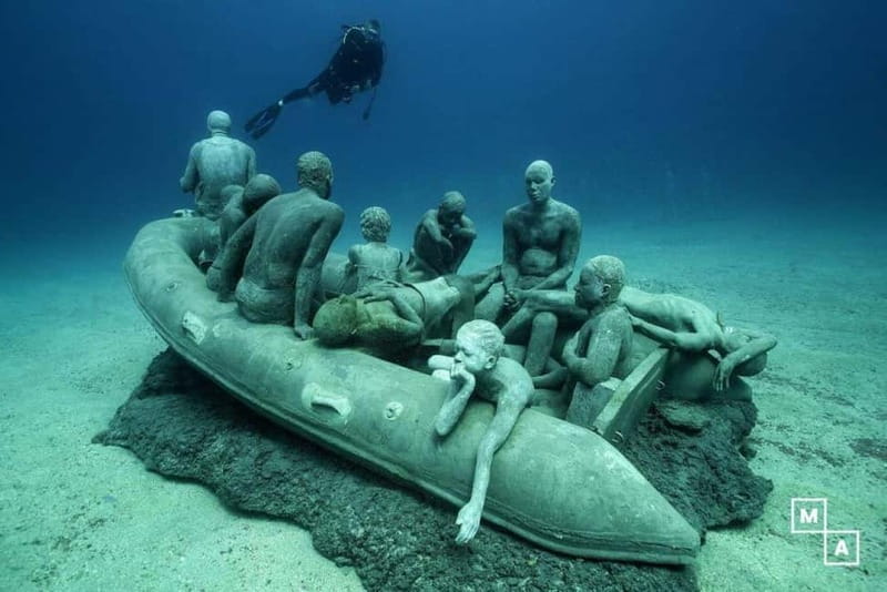 Lanzarote: Try Scuba Diving - Atlantic Museum (no-certified) - Key points at a glance