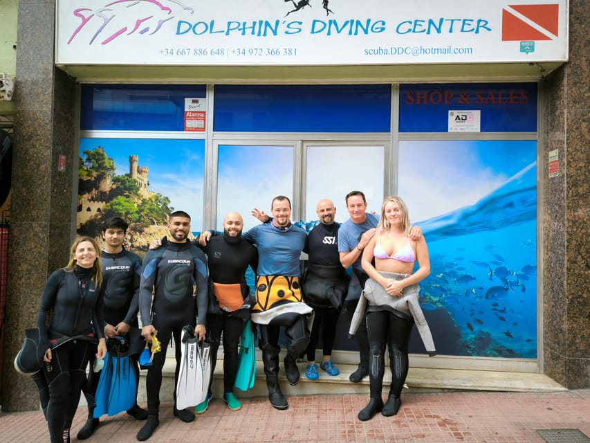 Lloret de Mar: Scuba Diving Experience no License Required - What is included, and what costs extra