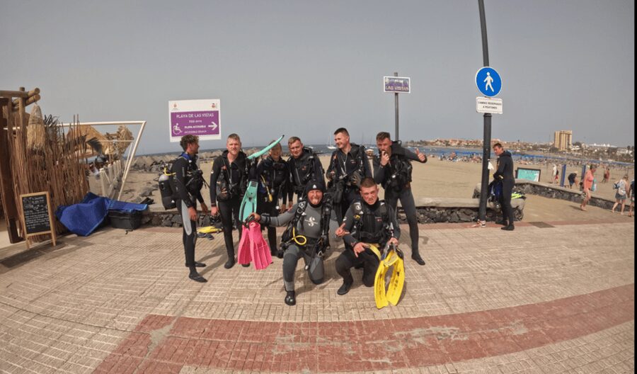 Los Cristianos: Try Dive for beginners - Why a four-person limit makes a difference