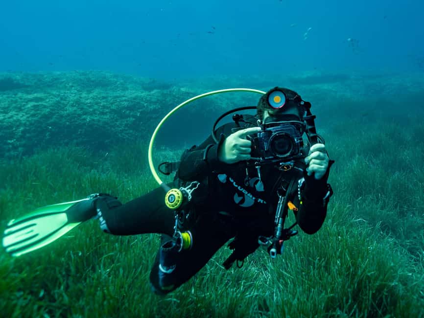 Mallorca: Adventure Diving (without a license - in the quiet off-season) - Photos that add value after the session