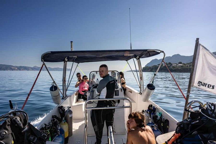 Mallorca: Scuba Dive Adventure Cap Formentor - 1 Dive (license required) - A 15-minute ride along the Mallorcan coast