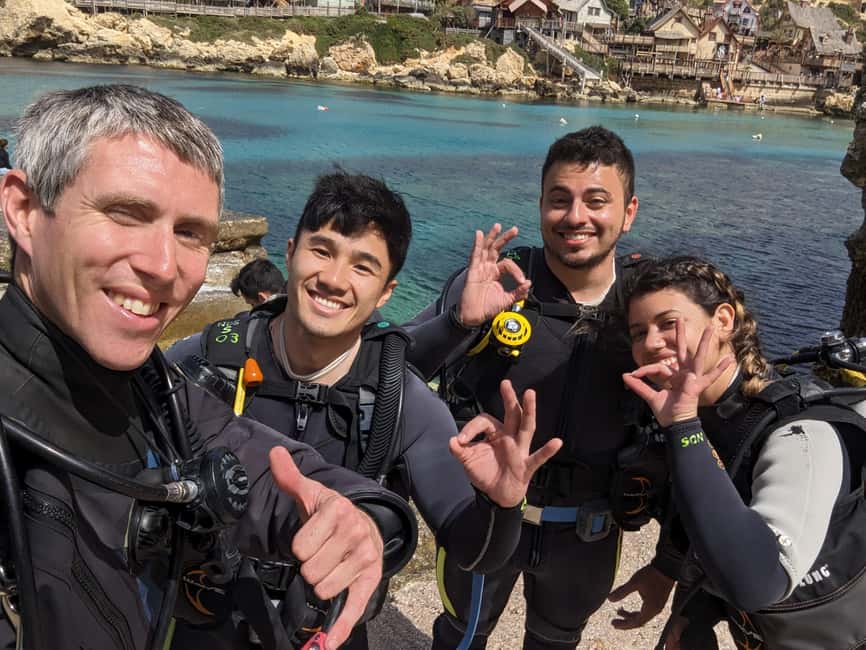 Malta St Pauls Bay: PADI Discover Scuba Diving Experience - A calm first step into Malta’s underwater world