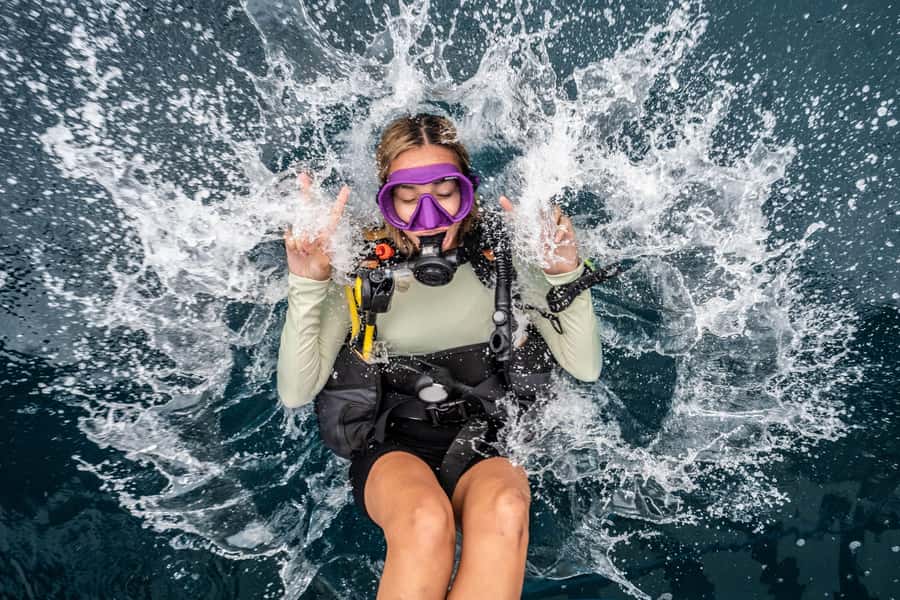 Manta Dive Gili Trawangan: Discover Scuba Diving - Pool practice before open water
