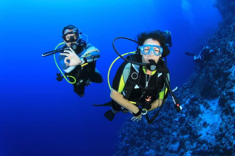 Marmaris: Scuba Diving, Incl. 2 Dive, Lunch w/Hotel Transfer - The first site: learning without rushing