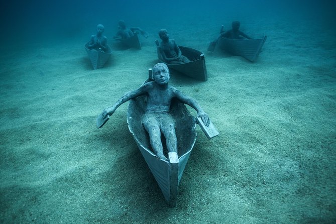 Museo Atlantico for certified divers - Starting at Dive College Lanzarote