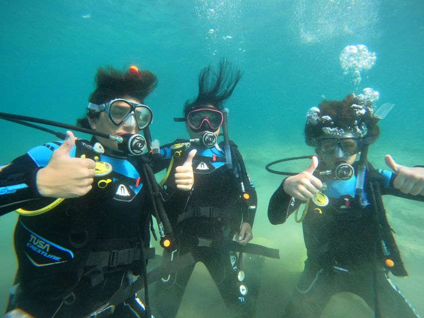 Naxos: Discover Scuba Diving on Agios Georgios Beach - The equipment and the first underwater breaths