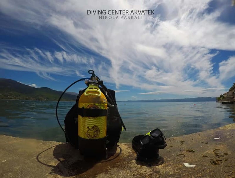Ohrid: Scuba Diving Experience in Lake Ohrid - Getting comfortable with the equipment