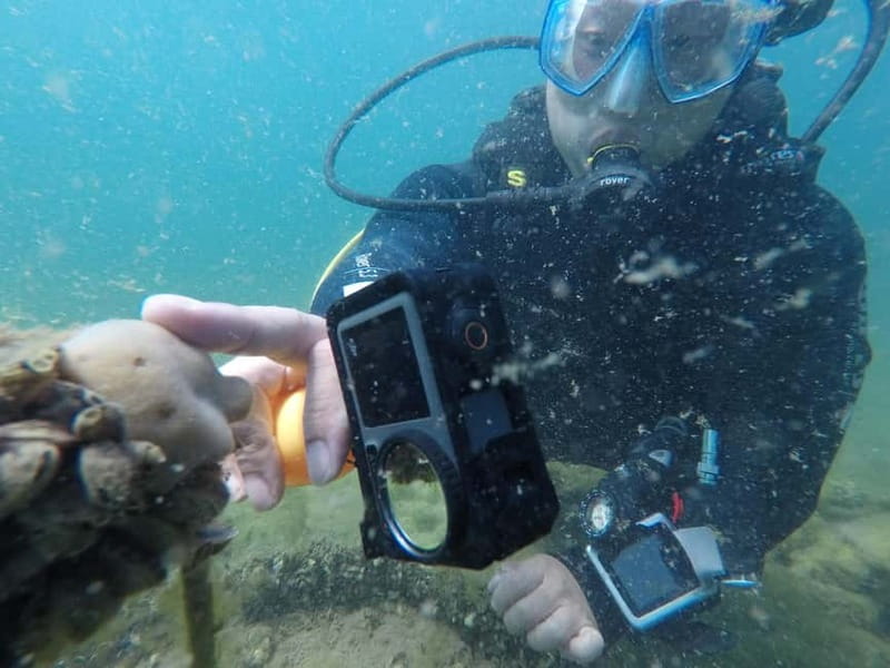 Ohrid: Scuba Diving Experience in Lake Ohrid - Entering Lake Ohrid from the shore