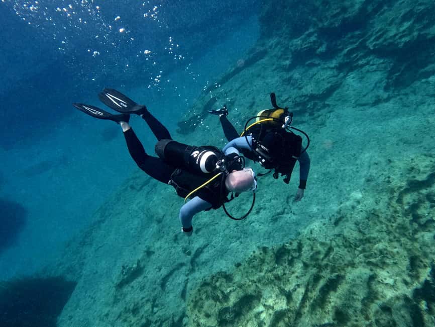 Paphos: Discover Scuba Diving Experience with Pickup - Getting fitted with the equipment