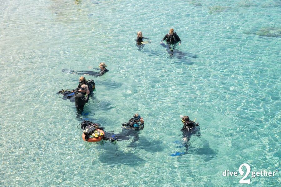 Plakias: Try Scuba Diving, private experience - from 8yrs - Meeting at Dive2gether in Plakias