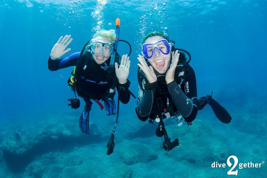 Plakias: Try Scuba Diving, private experience - from 8yrs - Learning the equipment before entering deeper water
