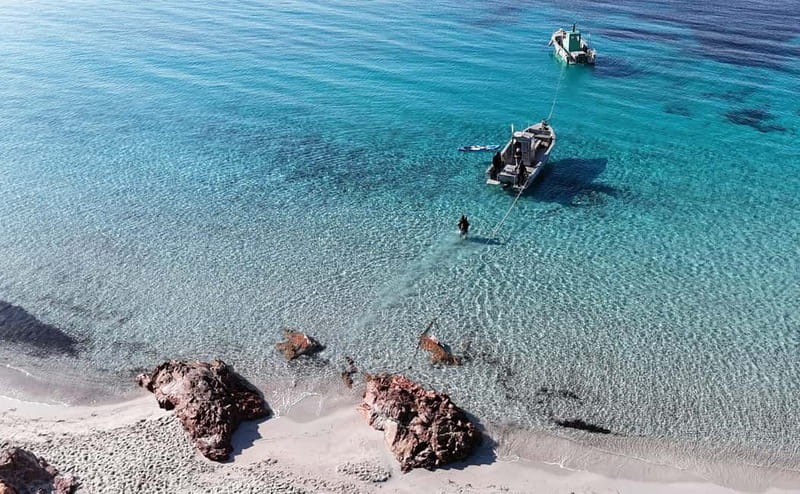 Porto-Vecchio: beginner diving in the Cerbicale Islands in the reserve - Starting at Palombaggia Beach