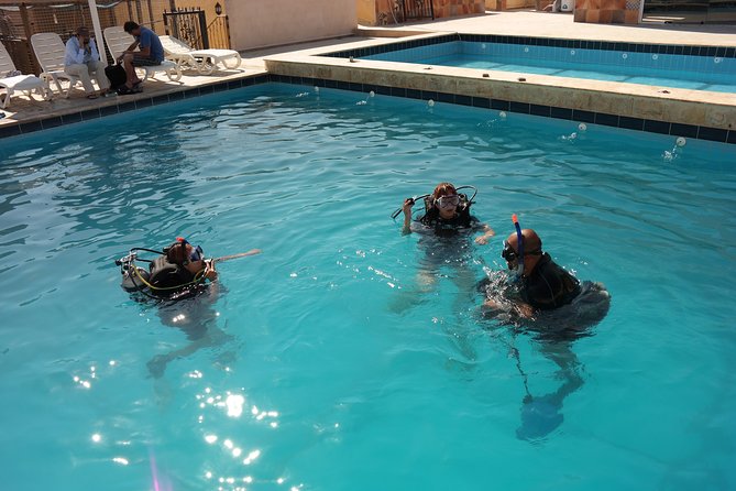 Private Intro Scuba Dive – Aqaba Coral Reefs - The 15-minute lesson and equipment fitting