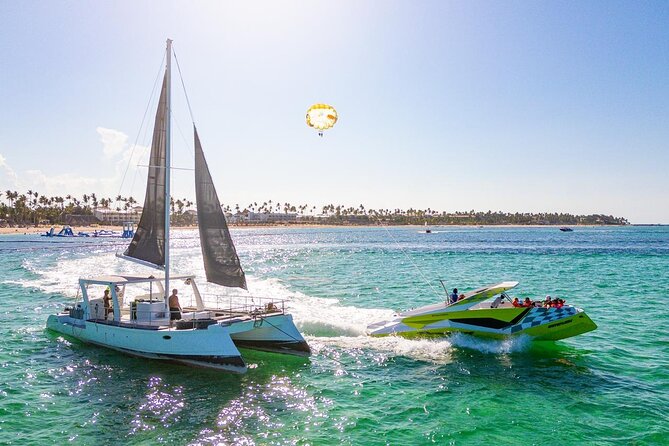 Punta Cana Party Cruise with Snorkeling, Hooka Diving and Parasailing - At a glance