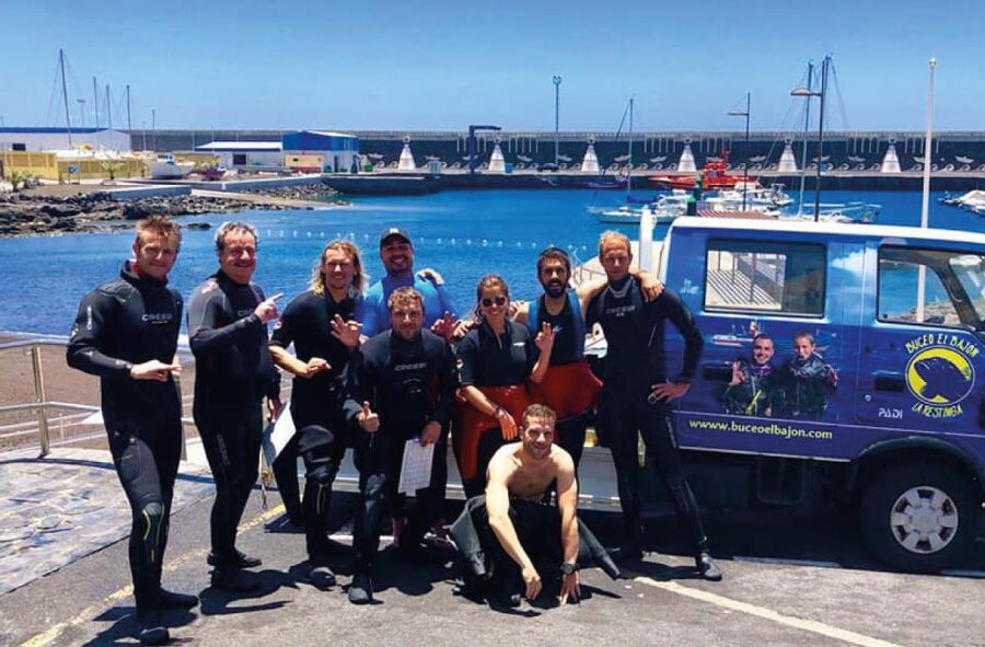 Scuba Diving Baptism in La Restinga - The 14:00 Start and Meeting Point