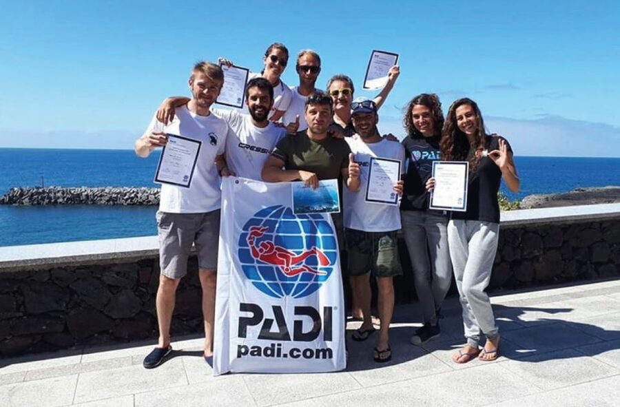 Scuba Diving Baptism in La Restinga - The Certificate at the End