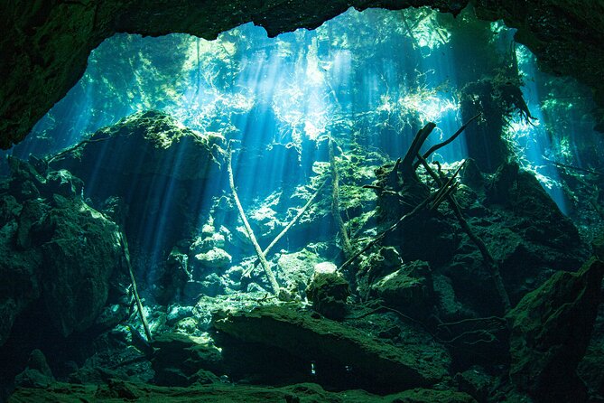 Scuba Diving in Cenote Kukulkan from Playa del Carmen - Two routes, a planned interval, and time to look around