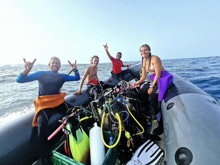 Scuba Diving trips for Certified Divers in Tenerife - Fifteen minutes by speedboat